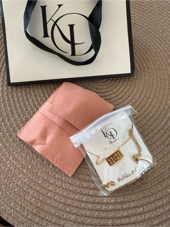 Jewelry - NWT jewelry by klo studio 11:11 necklace